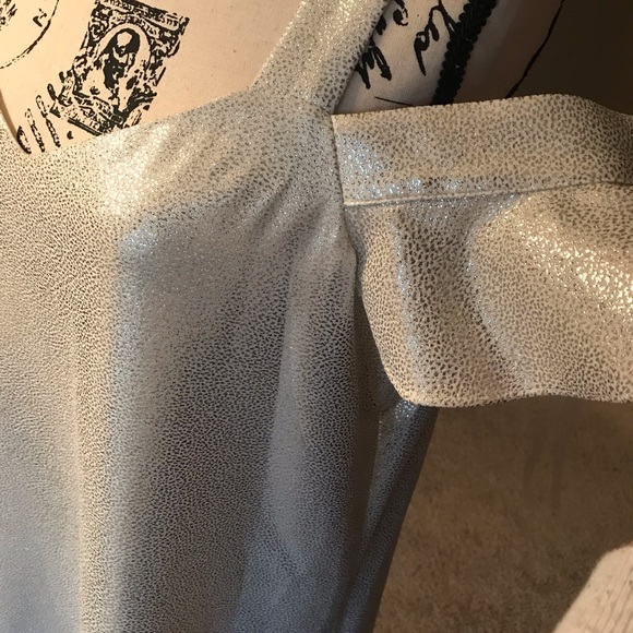 NWT Cream/metallic gold Sheath dress Size 12 - Picture 8 of 8